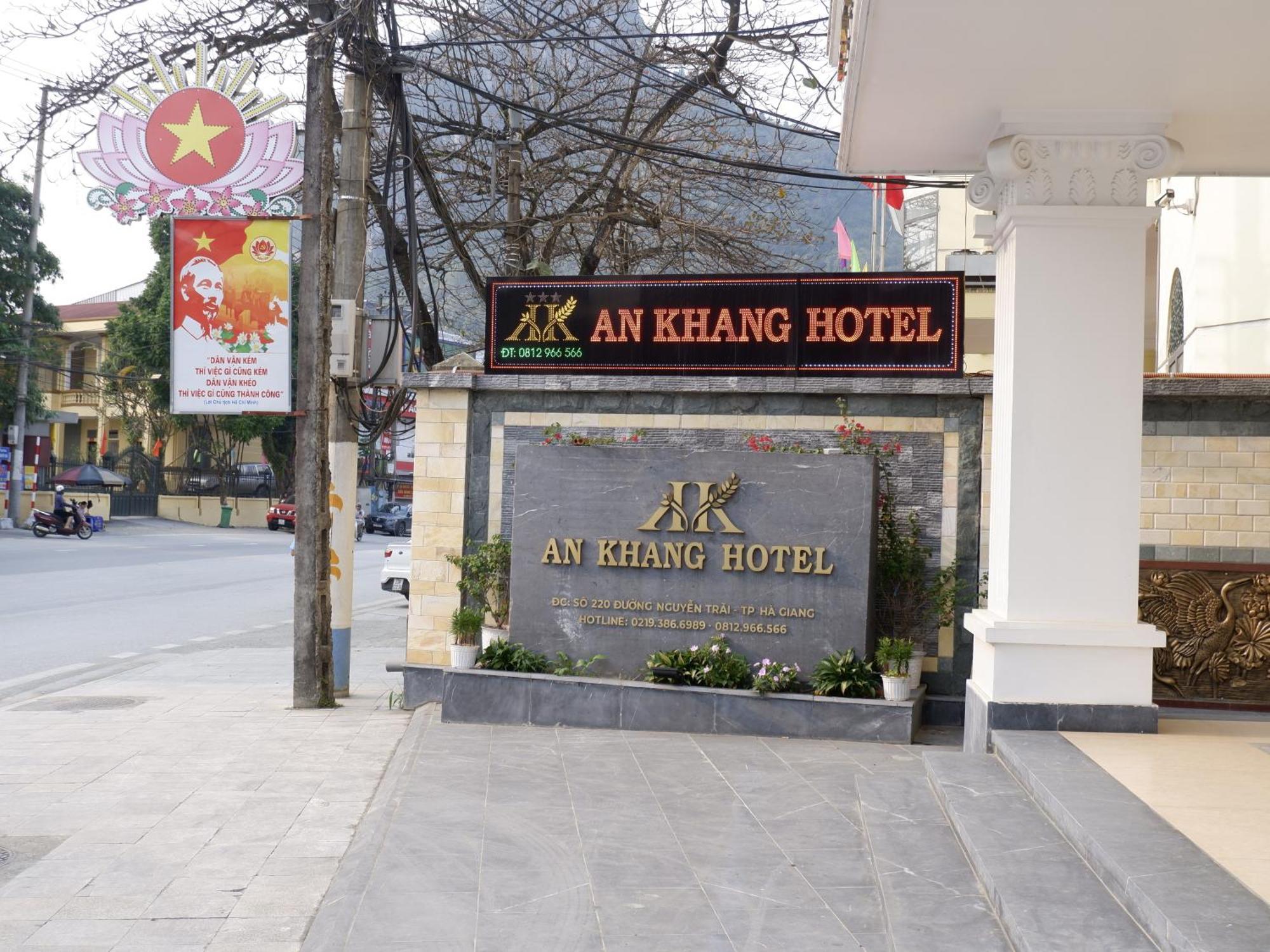 An Khang Hotel Ha Giang Buitenkant foto