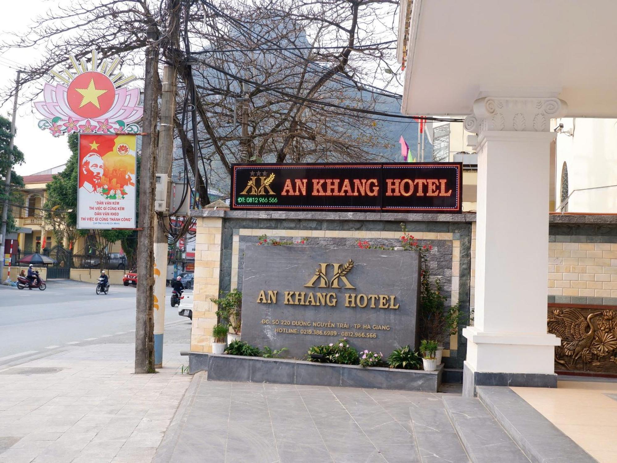 An Khang Hotel Ha Giang Buitenkant foto